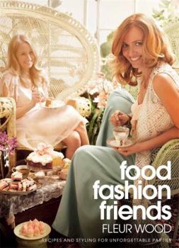 Hardcover Food Fashion Friends Book