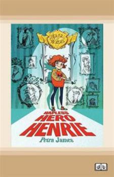 Paperback House of Heroes Book 1: Hapless Hero Henrie (Dyslexic Edition) Book