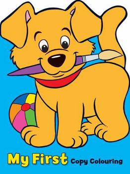 Paperback My First Copy Colouring: Puppy Book