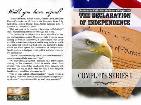 Remington Colt's Revolutionary War Series - The Declaration of Independence - Complete Series I - Book #1 of the Declaration of Independence