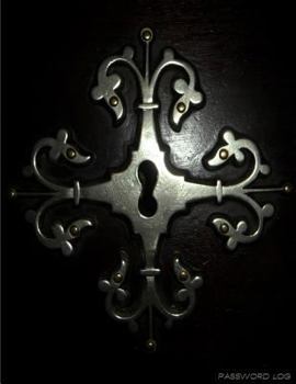 Password Log : Large Print - Old-Fashioned Keyhole
