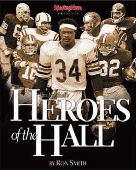 Hardcover Pro Football's Heroes of the Hall Book