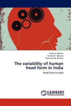 Paperback The variability of human head form in India Book