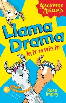 Paperback Llama Drama - In It To Win It! Book