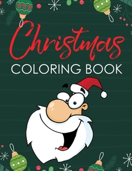 Paperback Christmas Coloring Book: Fun Holiday Coloring Pages for Kids Book