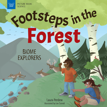 Paperback Footsteps in the Forests: Biome Explorers Book