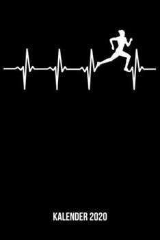 Kalender 2020: Terminplaner A5 - Laufen Herzschlag Heartbeat Wochenkalender & Monatsplaner 2020 - Geschenk für Läufer & Jogger (German Edition)