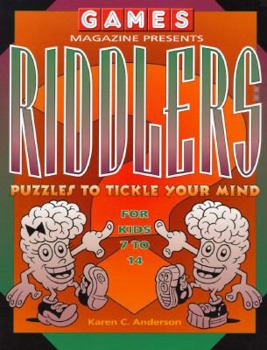 Paperback Games Magazine Presents Riddlers: Puzzles to Tickle Your Mind Book