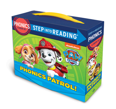 Paperback Phonics Patrol! (Paw Patrol): 12 Step Into Reading Books Book