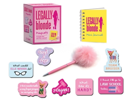 Paperback Legally Blonde Magnets: Includes Pen and Mini Journal! Book