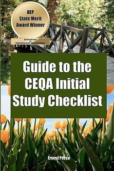 Paperback Guide to the CEQA Initial Study Checklist Book