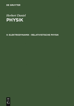 Hardcover Elektrodynamik - relativistische Physik [German] Book
