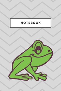 Notebook: Frog Notebooks And Journal Soft Cover Lined Animal Cute Pet Composition Book Planner Diary