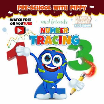 Learn Numbers 1–20 the Fun Way!: Color and Trace Number from 1 to 20 with Pippy