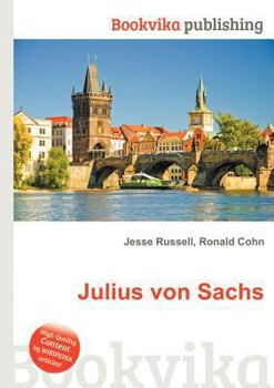 Paperback Julius Von Sachs Book