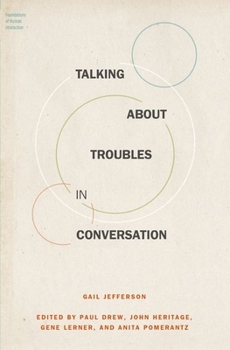 Paperback Talking about Troubles in Conversation Book