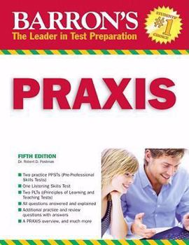 Paperback Barron's Praxis Book