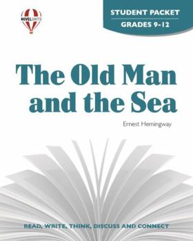 Paperback The Old Man and the Sea - Student Packet by Novel Units Book