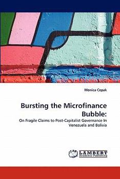 Paperback Bursting the Microfinance Bubble Book