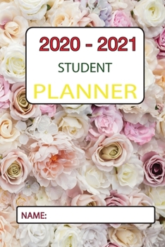 2020-2021 Student Planner : Small, Student Planner Weekly Monthly Overview Format for a Full Year, for Kids Boys Girls in Elementary, Middle School and High School
