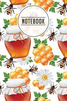 Paperback Notebook: 96 dotted Pages I dotted grid I Size 6x9 I Notebook for beekeeper I Ideal for notes and sketches I Book
