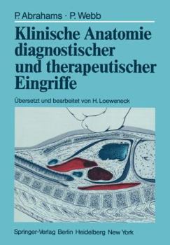 Paperback Klinische Anatomie Diagnostischer Und Therapeutischer Eingriffe [German] Book