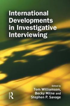 Paperback International Developments in Investigative Interviewing Book