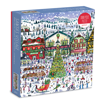 Misc. Michael Storrings Santa's Village 1000 Piece Puzzle Book
