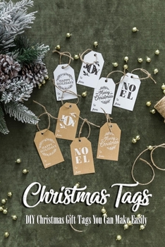 Paperback Christmas Tags: DIY Christmas Gift Tags You Can Make Easily: Gift for Christmas Book