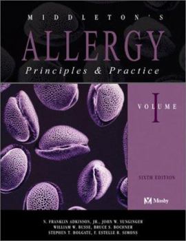 Hardcover Middleton's Allergy: Principles and Practice e-dition: Text with Continually Updated Online Reference, 2-Volume Set Book