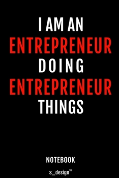 Notebook for Entrepreneurs / Entrepreneur: awesome handy Note Book [120 blank lined ruled pages]