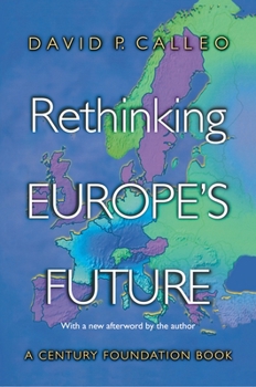 Hardcover Rethinking Europe's Future Book