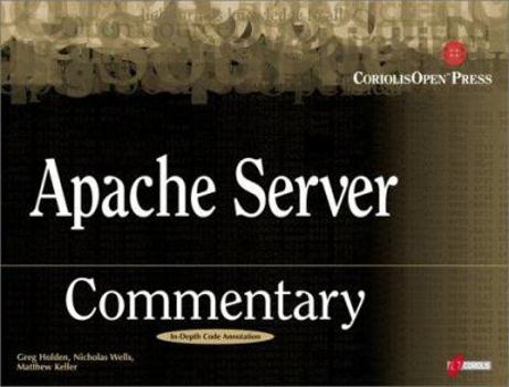 Paperback Apache Server Commentary [With CDROM] Book