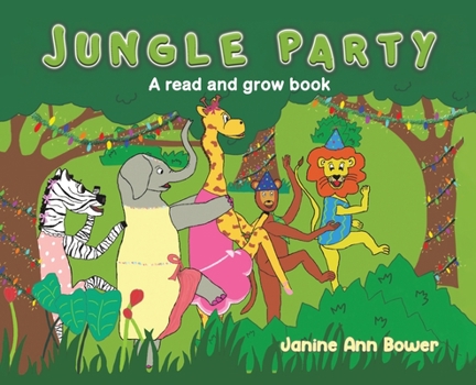 Hardcover Jungle Party Book