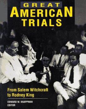 Paperback Great American Trials Book