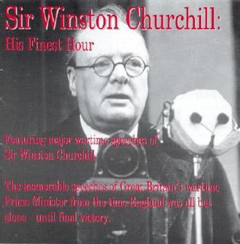 Audio CD Sir Winston Churchill: His Finest Hour Book