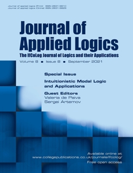 Paperback Journal of Applied Logics, Volume 8, Number 8, September 2021. Special issue: Intuitionistic Modal Logic and Applications Book