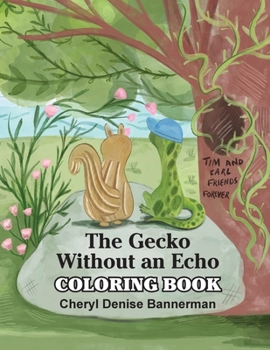 Paperback The Gecko Without an Echo Coloring Book