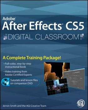 Paperback Adobe After Effects CS5 Digital Classroom [With DVD] Book