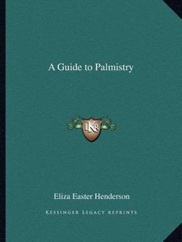 Paperback A Guide to Palmistry Book