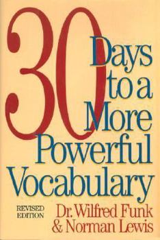 Hardcover 30 Days to a More Powerful Vocabulary Book