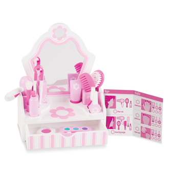 Misc. Wooden Beauty Salon Play Set Book