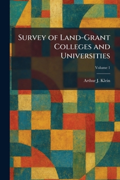 Paperback Survey of Land-Grant Colleges and Universities Book
