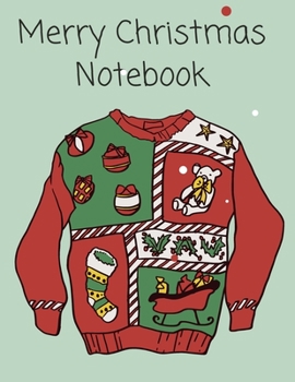 Paperback Merry Christmas Notebook: Everything, The Christmas List Journal For Family. Book