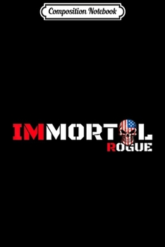 Composition Notebook: Cool Rogue Patriot Armed Forces Style Military Tough Guy Gym  Journal/Notebook Blank Lined Ruled 6x9 100 Pages