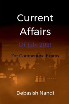 Paperback Current Affairs of July 2021 Book