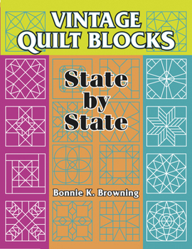 Paperback Vintage Quilt Blocks: State by State Book