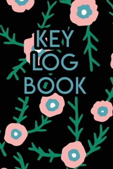 Paperback Key Log Book: Key Tracker Logger Inventory Checkout System Book