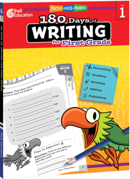 Paperback 180 Days of Writing for First Grade: Practice, Assess, Diagnose Book