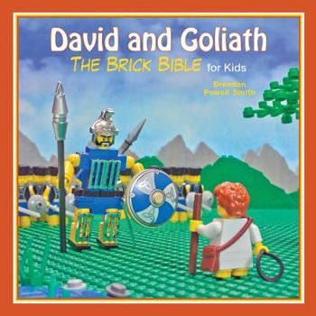 Hardcover David & Goliath: The Brick Bible for Kids Book